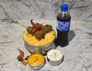 Gongura Chicken Fry Biryani Full