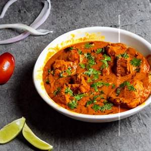 Plain Naan Egg Masala