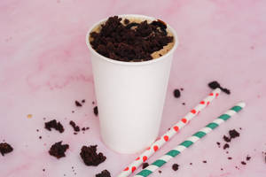 Cold Coffee With Brownie