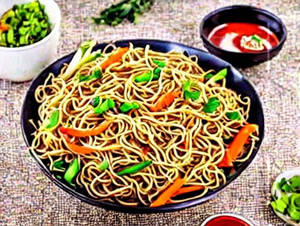 Veg Hakka Noodles