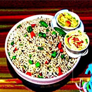 Mixed Schezwan Fried Rice