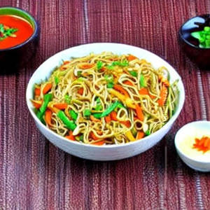 Veg Hakka Noodles