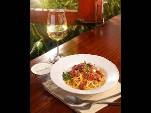 Spaghetti With Minced Lamb
