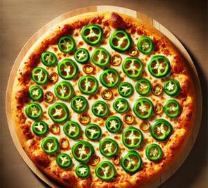 Capsicum Red Jalapeno Pizza