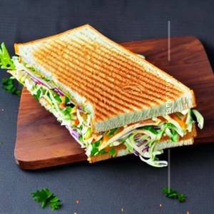 Veg Coleslaw Sandwich