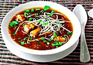 Chicken Manchurian Soup