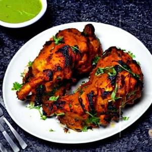 Stuffed Afghani Chicken [Half]