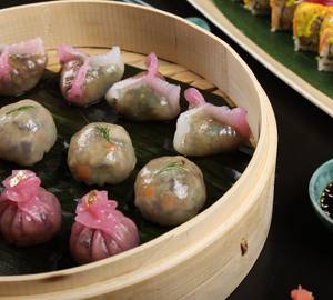 DIM SUM BASKET VEGETARIAN 12 PCS