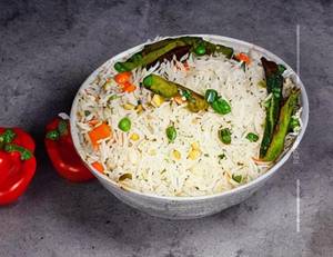 Veg burnt garlic rice