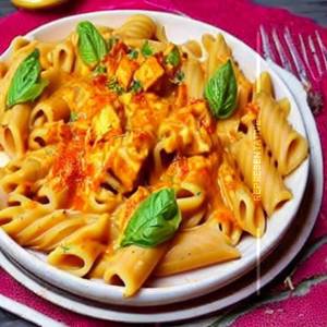 Masala paneer pasta