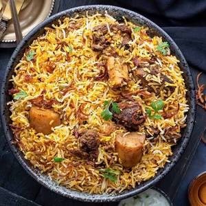 Mutton Biryani Full (2×100gm pcs)