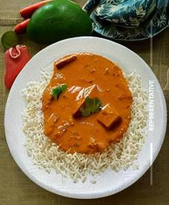 Jain Kaju Paneer Butter Masala