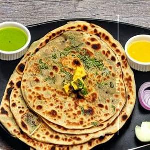 Pudina Paneer Cheese Paratha
