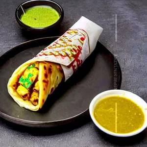 Overloaded Butter Paneer Roll
