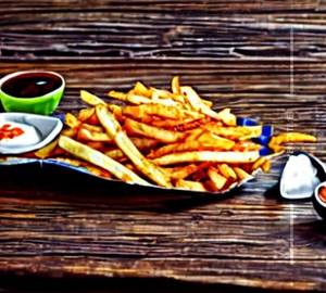 Tanduri French Fries