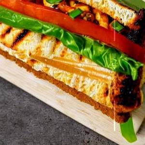 Chicken Corn Grilled Sandwich