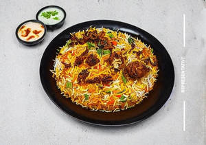 Veg Chaap Biryani