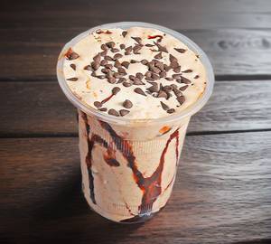 Choco almond milkshake