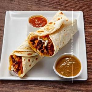Smoky Barbecue Cottage Cheese Wrap                   