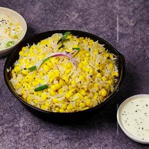 Sweet Corn Garlic Rice