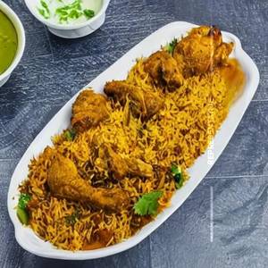 Chicken Biryani Half Chicken Roast Half