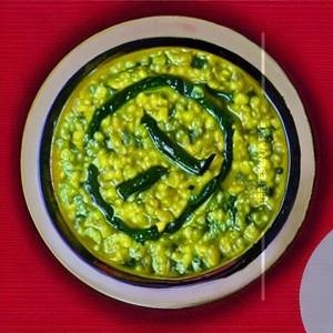 Cheese Palak Paneer Khichdi