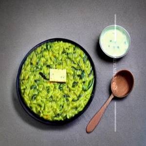 Cheese Mayo Palak Khichdi