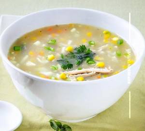Chicken sweet corn soup