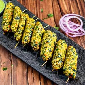 Methi corn kebab