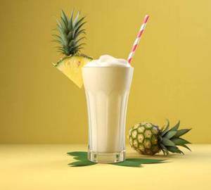Pineapple milkshake