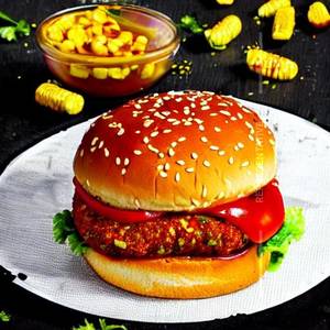 Chilli corn Burger