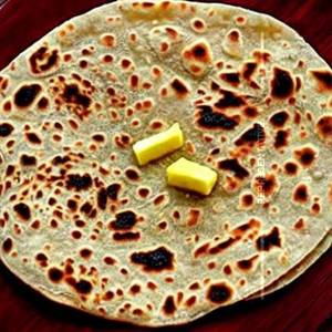 Desi ghee mixed paper paratha