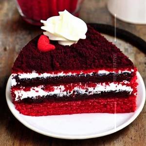 Oreo red velvet cheese slice 