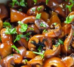 Mushroom Chilli Dry