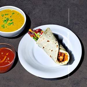The Monk's Chicken Ranch Wrap