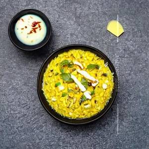 Cheese Mayo Sweetcorn Khichdi