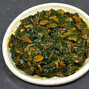 Mushroom Palak