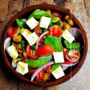 Zesty Paneer Salad
