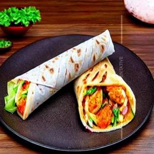 Double Egg Prawn Roll