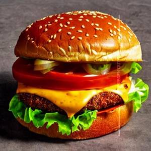 Indi Spicy Saucy Burger  