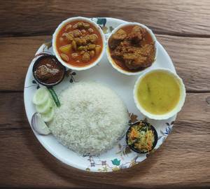 Chicken Liver Bhuna Thali