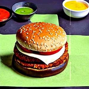 Achari Veg Burger