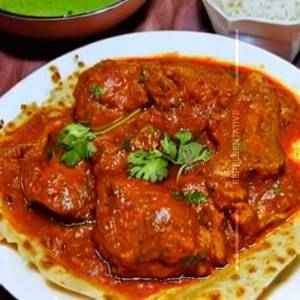 Tawa Roti Chicken Masala