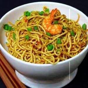 Butter Garlic Prawn Noodles
