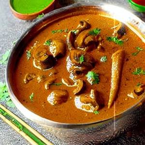 Mushroom Bhujma