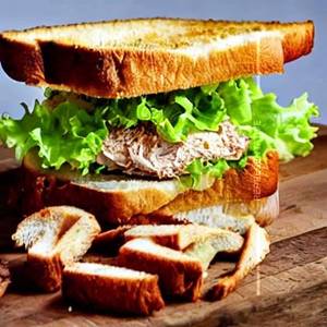Chicken Hum Sandwich
