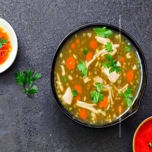 Burnt Ginger Chicken Soup