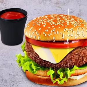 Veg Cheese Burger