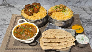 Chicken Fry Piece Biryani Combo