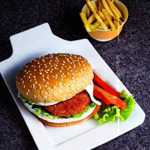 Chicken Double Patty Burger